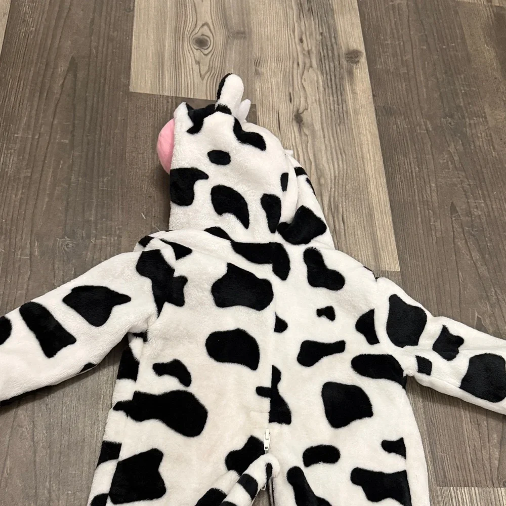 Cow Costume Kids One Piece  Size 2T